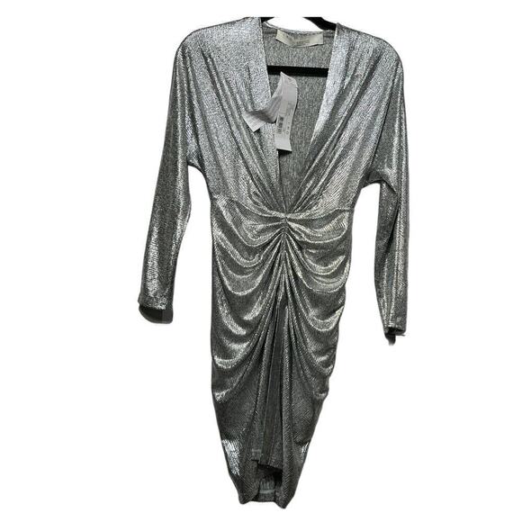 IRO Dresses & Skirts - NWT IRO Metallic Mini Dress / Size-32 XS